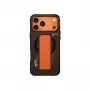 Skinarma Haxa hoes voor iPhone 17 Pro Max magnetisch opladen + gripstandaard grafiet