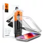Spigen Glas.tR EZ Fit Pro HD Privacy gehard glas schermbeschermfolie voor iPhone 18 Pro
