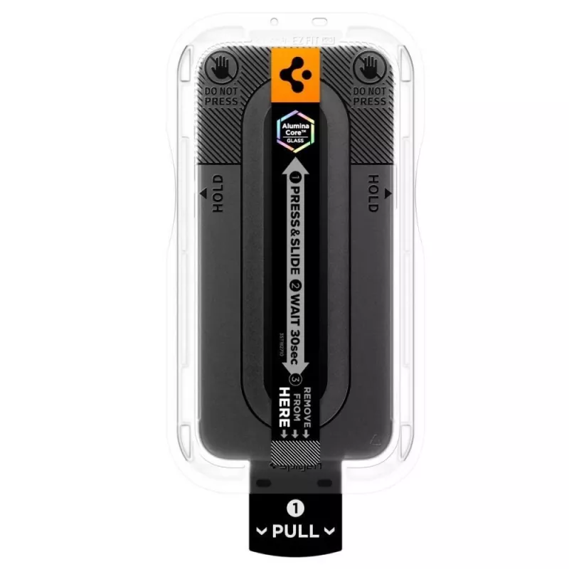 Spigen Glas.tR EZ Fit Pro HD Privacy gehard glas schermbeschermfolie voor iPhone 18 Pro