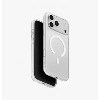 UNIQ Airsuit MagClick oplaadhoes voor iPhone 18 Pro Max / 17 Pro Max – bordeauxrood