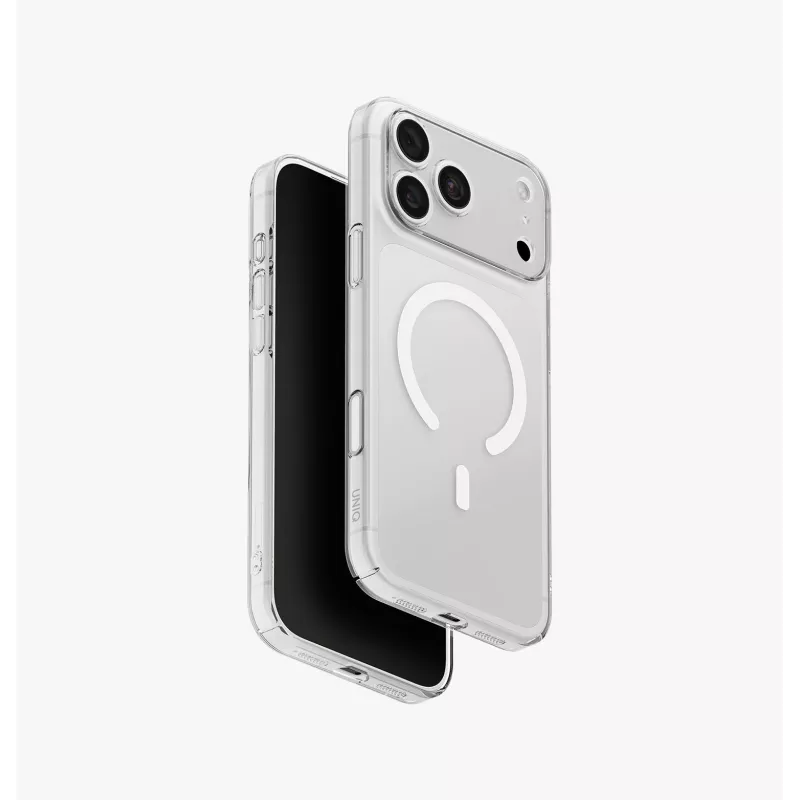 UNIQ Airsuit MagClick oplaadhoes voor iPhone 18 Pro Max / 17 Pro Max – bordeauxrood