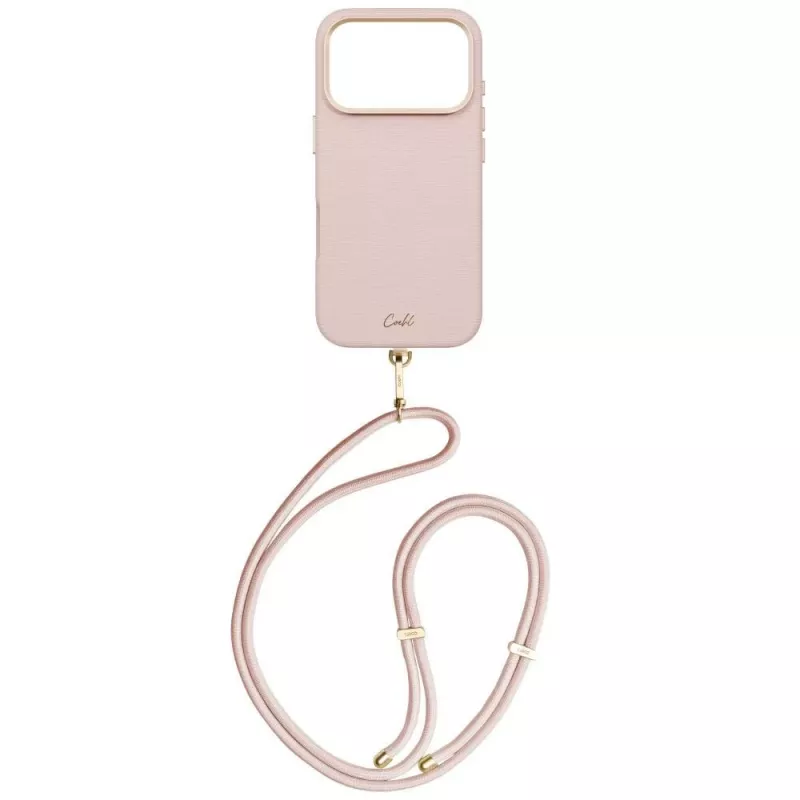 UNIQ Coehl Mirelle magnetische oplaadhoes voor iPhone 17 Pro – roze