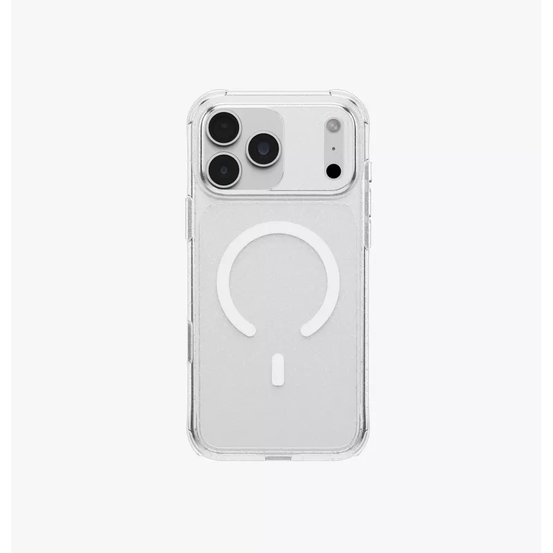 UNIQ LifePro Xtreme MagClick oplaadhoes voor iPhone 18 Pro Max / 17 Pro Max – transparant glitter