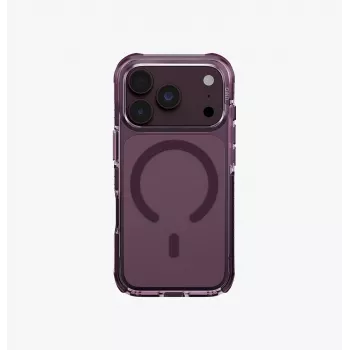 UNIQ Combat Magclick oplaadhoes voor iPhone 18 Pro / 17 Pro – bordeauxrood
