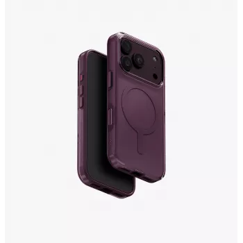 UNIQ Clario Eco Magclick oplaadhoes voor iPhone 18 Pro/17 Pro – paars