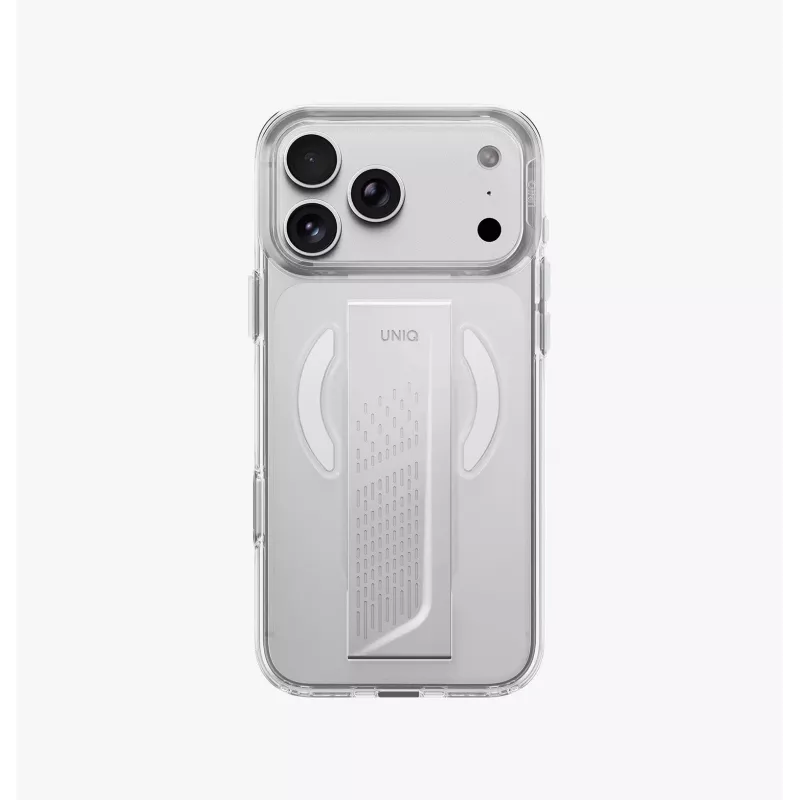UNIQ Heldro Air MagClick oplaadhoes voor iPhone 18 Pro Max / 17 Pro Max – bordeauxrood