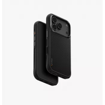 UNIQ Keva MagClick oplaadhoes voor iPhone 18 Pro / 17 Pro, zwart