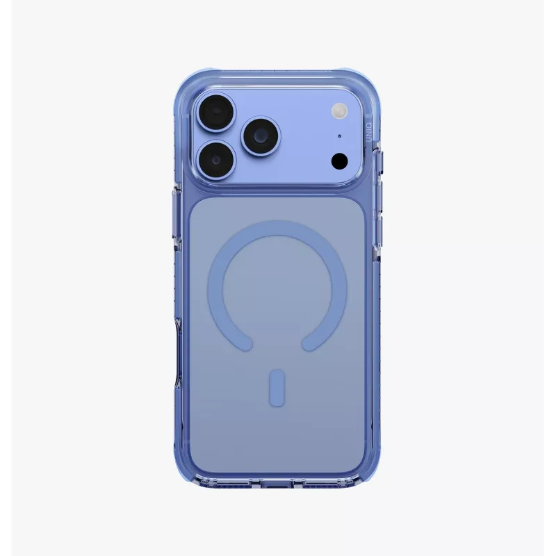 UNIQ Combat MagClick oplaadhoes voor iPhone 18 Pro Max / 17 Pro Max – bordeauxrood