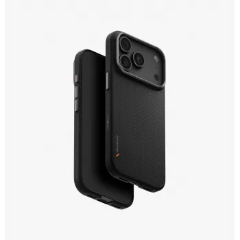 UNIQ Keva EDGE MagClick oplaadhoes voor iPhone 18 Pro / 17 Pro – zwart
