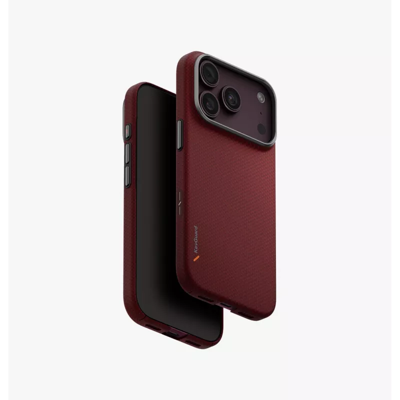 UNIQ Keva EDGE MagClick oplaadhoes voor iPhone 18 Pro / 17 Pro – zwart