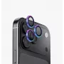 UNIQ Optix Aluguard (DX2) camera-objectiefbescherming voor iPhone 18 Pro / iPhone 18 Pro Max – iridescent met applicator