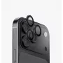 UNIQ Optix Aluguard (DX2) camera-objectiefbescherming voor iPhone 18 Pro / iPhone 18 Pro Max – zwart met applicator