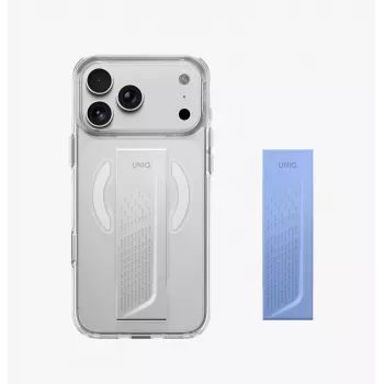 UNIQ Heldro Air MagClick oplaadhoes voor iPhone 18 Pro Max / 17 Pro Max – transparant