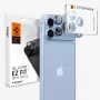 Spigen Optik Pro XL GLAS.TR EZ FIT camera-objectiefbeschermglas voor iPhone 18 Pro Max – lichtblauw