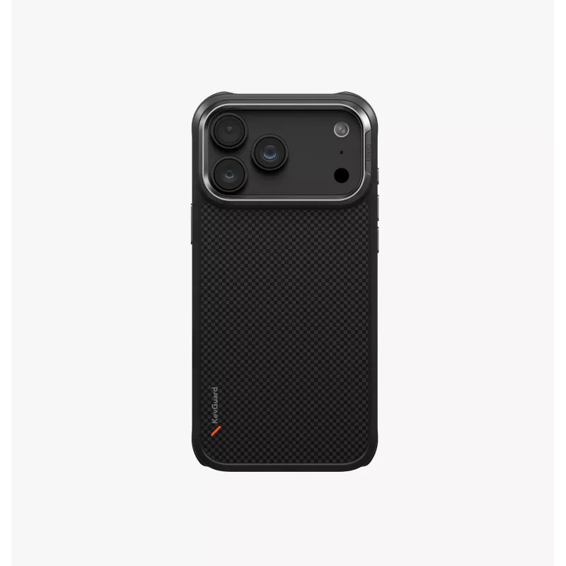 UNIQ Keva Magclick oplaadhoes voor iPhone 18 Pro Max / 17 Pro Max – zwart