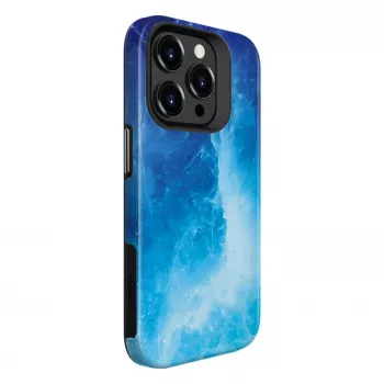 Evelatus iPhone 15 Pro Armor hoesje TPU+PC Galaxy Blue