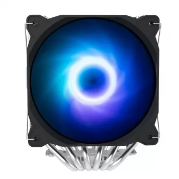 Zalman CNPS12X BP ARGB dual-tower CPU-koeler, 2x120mm PWM-ventilatoren, zwart