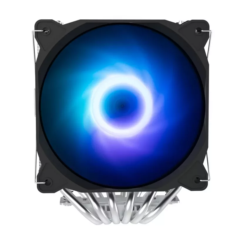 Zalman CNPS12X BP ARGB dual-tower CPU-koeler, 2x120mm PWM-ventilatoren, zwart