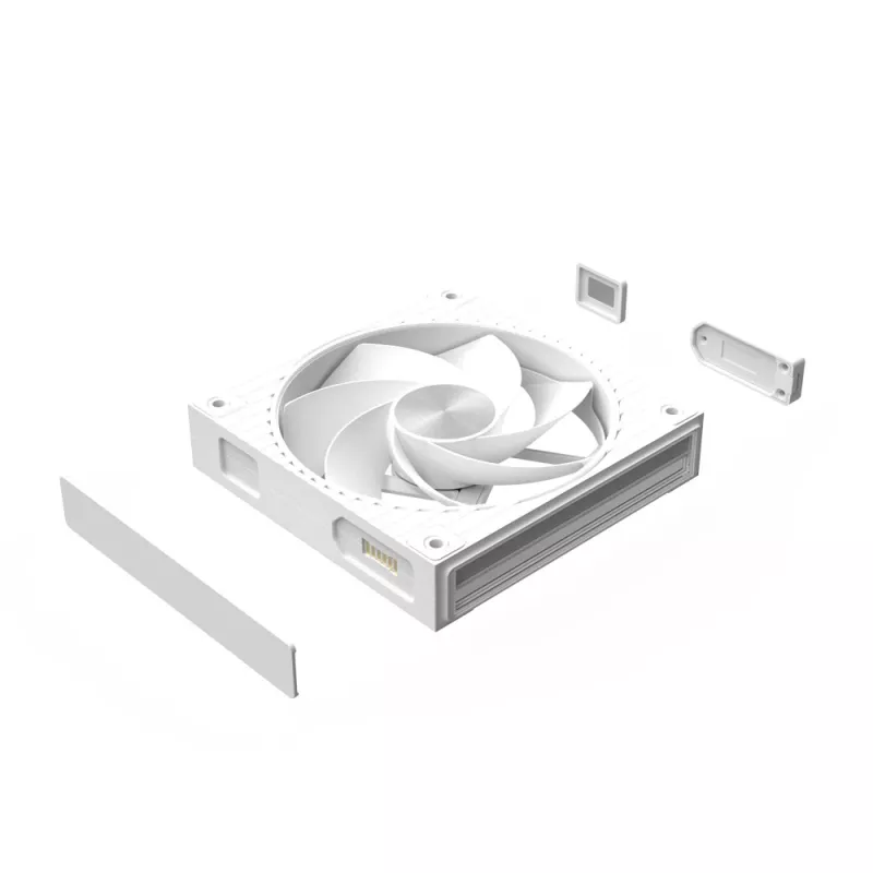 Zalman ZM-DF120R wit 120mm reverse daisy chain ARGB PWM ventilator