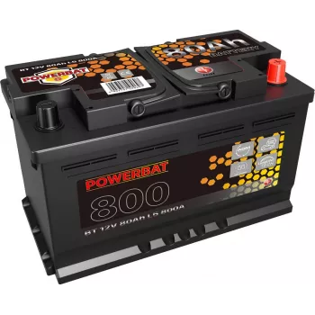POWERBAT L4 12V 80Ah AGM start-stop-accu