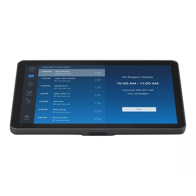 Logitech Rally Bar + Tap IP videoconferentie-kit voor middelgrote ruimtes, grafiet, 4K UHD, Zoom & Microsoft Teams gecertificeerd