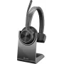 HP Poly Voyager 4300 UC Series 4310 draadloze on-ear headset met USB-C-adapter en standaard, Zoom-gecertificeerd 218474-01