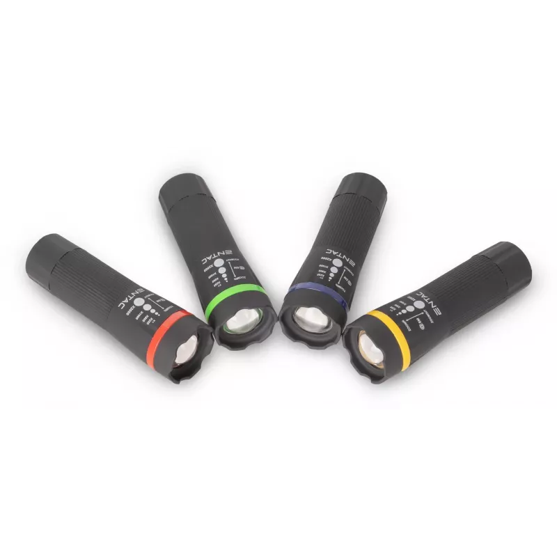 ENTAC Zoom zaklamp kunststof balie-display 24 stuks