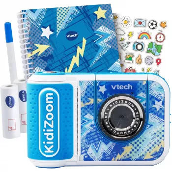 VTech KidiZoom Print Cam scrapbook-bundel azuurblauw 80-549134