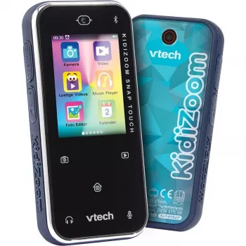 VTech KidiZoom Snap Touch kindersmartphone 80-549204 zwart