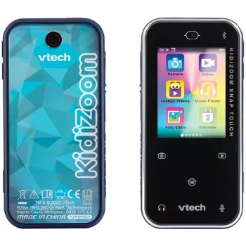 VTech KidiZoom Snap Touch kindersmartphone 80-549204 zwart