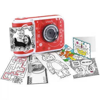 VTech KidiZoom Print Cam digitale camera rood/wit
