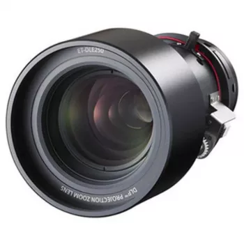 Panasonic ET-DLE250 zoomobjectief 33,9-53,2 mm f/1,8-2,4 voor PT-D5000, DW6300, RCQ10, RCQ80, RZ120, RZ690, RZ770