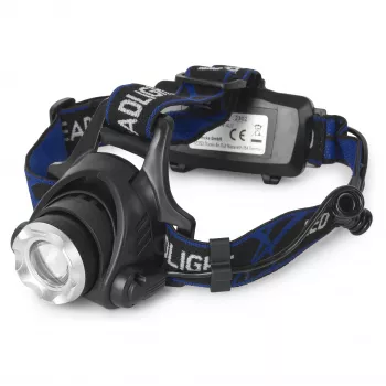 ENTAC Zoom 5W aluminium LED-zaklamp