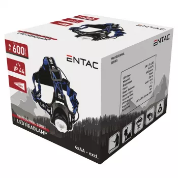 ENTAC Zoom 5W aluminium LED-zaklamp
