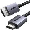 UGREEN HDMI naar DisplayPort actieve converterkabel 4K 30Hz 3m zwart