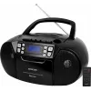 SENCOR SPT 3907B CD BT MP3 USB AUX draagbare cd-speler met Bluetooth en FM-radio, zwart