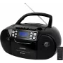 SENCOR SPT 3907B CD BT MP3 USB AUX draagbare cd-speler met Bluetooth en FM-radio, zwart