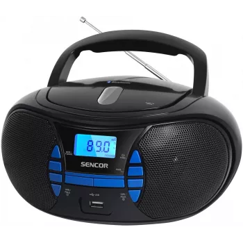 SENCOR SPT 2700BK CD/BT/MP3/USB/FM radio boombox zwart