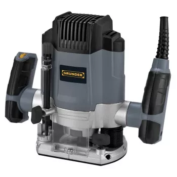 1200W bovenfrees met elektronische toerentalregeling, 6mm & 8mm spantangen, 55mm invaldiepte