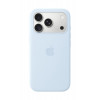 Apple iPhone 18 Pro silicone case met MagSafe – blauw