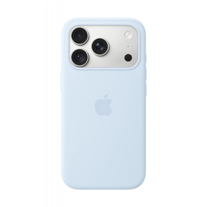 Apple iPhone 18 Pro silicone case met MagSafe – blauw