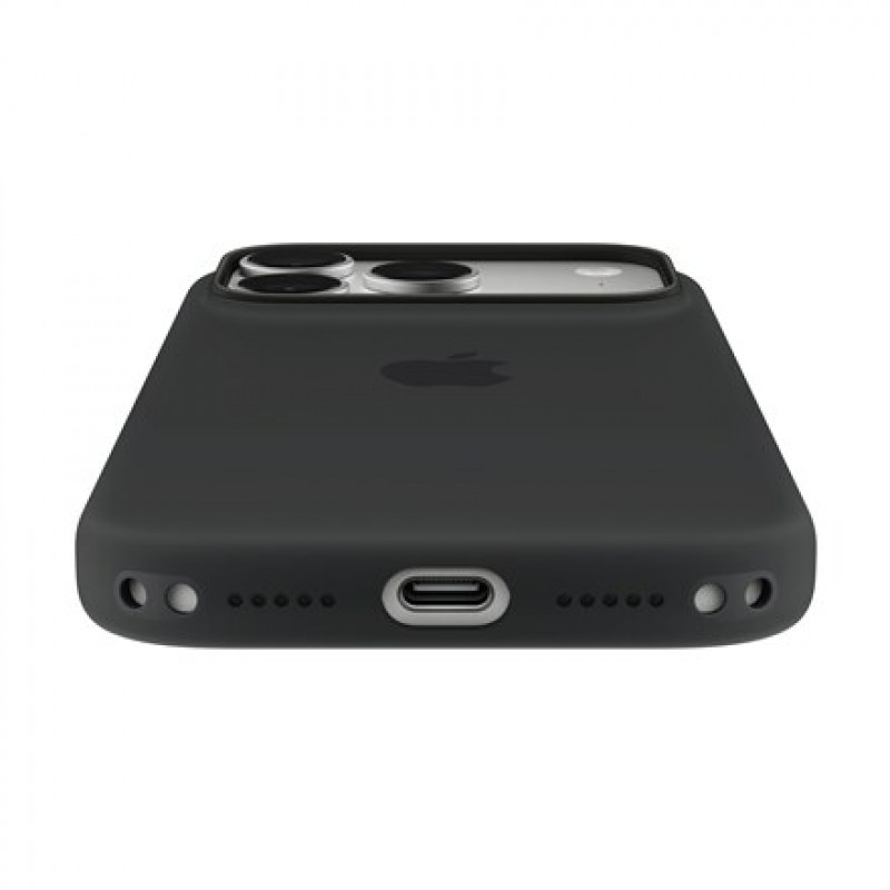 Apple iPhone 18 Pro silicone case met MagSafe – zwart