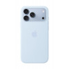 Apple iPhone 18 Pro Max silicone case met MagSafe – blauw