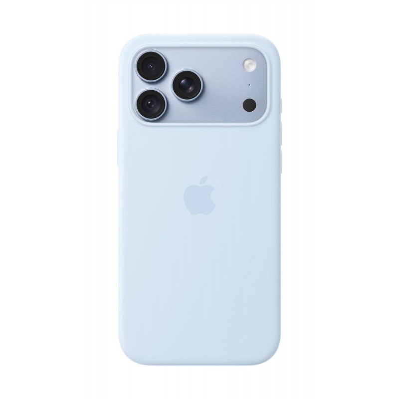 Apple iPhone 18 Pro Max silicone case met MagSafe – blauw