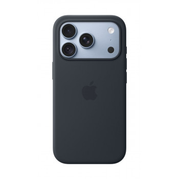 Apple iPhone 18 Pro silicone hoesje met MagSafe – marineblauw