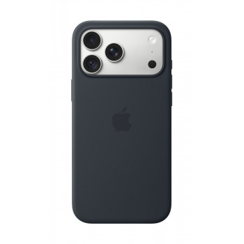 Apple iPhone 18 Pro Max silicone hoesje met MagSafe – marineblauw