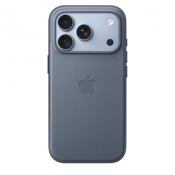 Apple iPhone 18 Pro TechWoven hoesje met MagSafe – chambray blauw