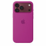 Apple iPhone 18 Pro Max silicone hoesje met MagSafe – magenta