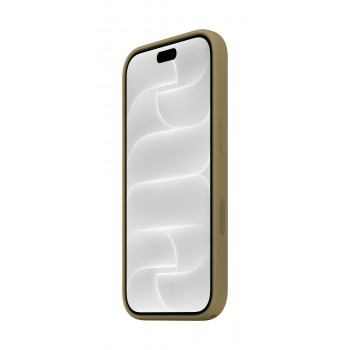 Apple iPhone 18 Pro silicone case met MagSafe – olijf