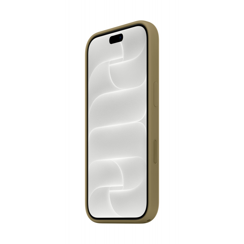 Apple iPhone 18 Pro silicone case met MagSafe – olijf